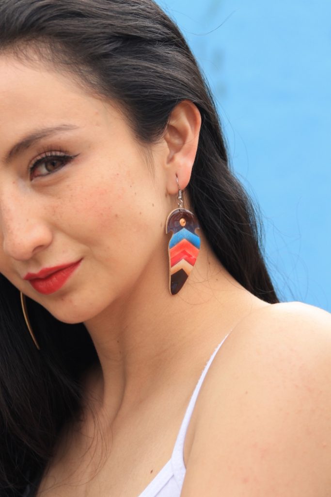 Varied Totumo Earrings