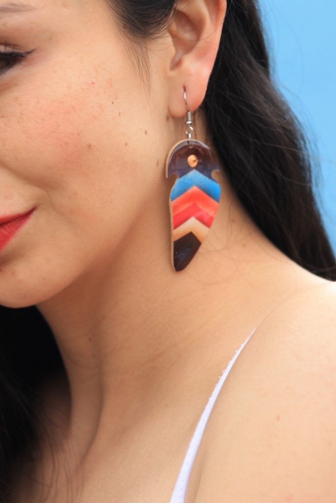 Varied Totumo Earrings